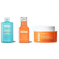Bliss Complete Radiance Skincare Set - Vitamin C Serum, Hydrating Toner & Brightening Moisturizer - Anti-Aging, Dark Spot Reduction, Skin Brightening & Hydration - Clean, Vegan & Cruelty-Free - 3 Pack