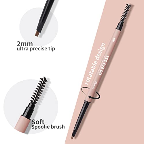 Light Grey Eyebrow Pencil for Grey Hair – Hair-Like Strokes