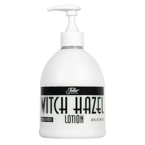 Fuller Witch Hazel Lotion, Unscented ? 16 fl oz | Lightweight Daily Moisturizing Lotion with Witch Hazel Extract | Gentle Formula for All Skin Types (16 Oz, Unscented)