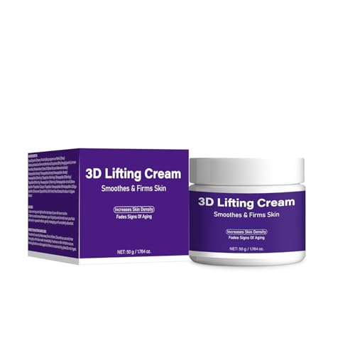 3D Lifting Night Cream, Korean Anti-Aging Moisturizer with 17-Peptide Complex, Probiotic Facial Treatment for Face, Neck Wrinkles£¬1.7 fl oz