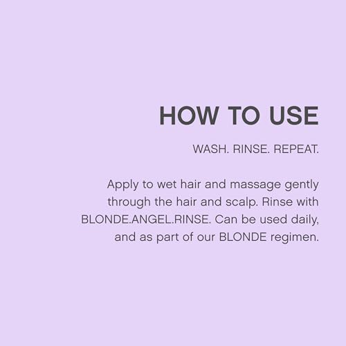 KEVIN.MURPHY BLONDE.ANGEL.WASH - Blonde Shampoo - Purple Shampoo for Blonde & Grey Hair - Colour Enhancement Hair Care - Colour Safe - Paraben & Sulphate Free - 250 mL /8.4 fl oz (Pack of 2)