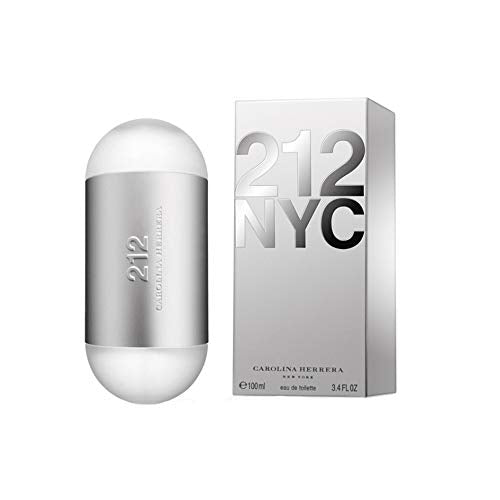 Carolina Herrera 212 Eau de Toilette for Women, 3.4 fl oz