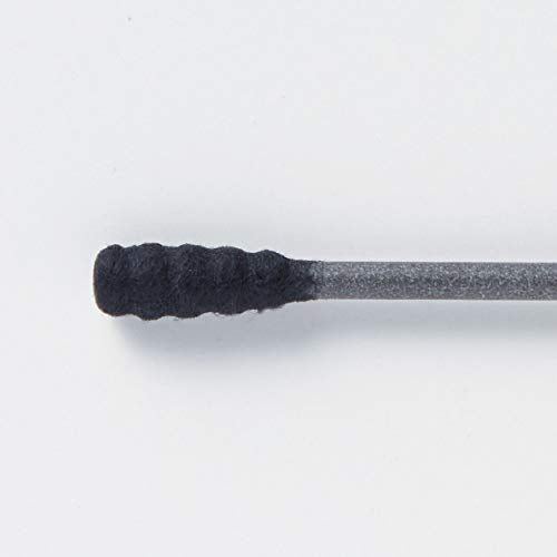 Muji Black Cotton Buds 200pcs Spiral Tip Ear Swabs for Precision Cleaning