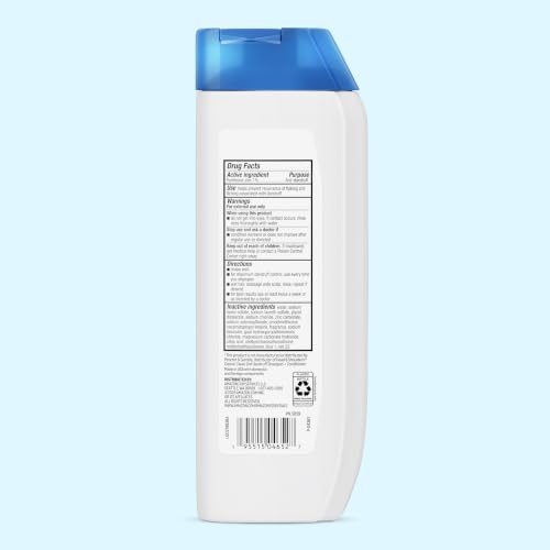 Amazon Essentials 2-in-1 Dandruff Shampoo & Conditioner, 12.5 Fl Oz (6 Pack)