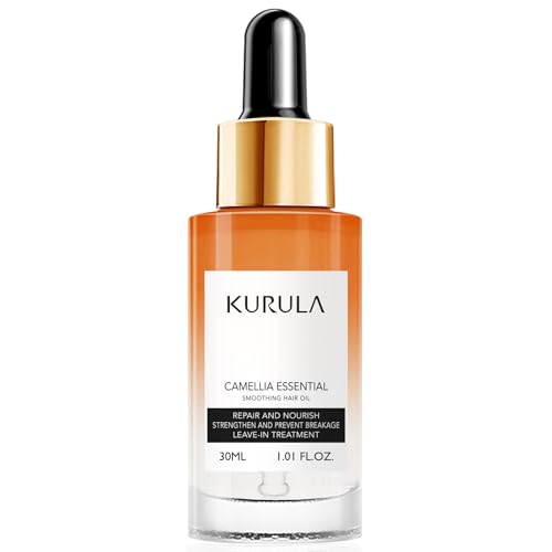 Kurula Japanese Camellia Hair Oil Serum for Dry, Frizzy Hair - 30ml