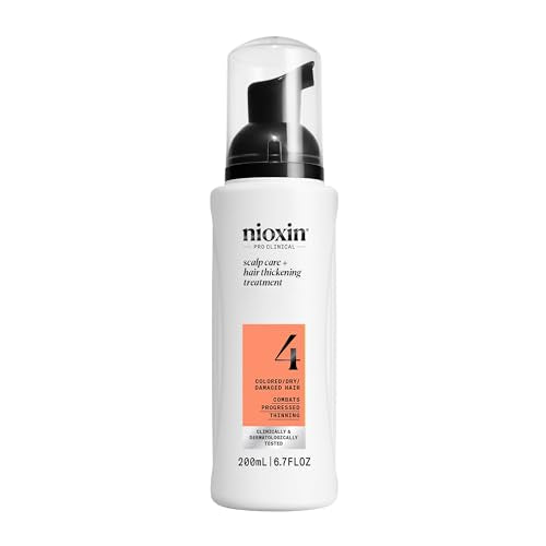 Nioxin System 4 Hair Thickening Leave-In Treatment for Colored & Thinning Hair
