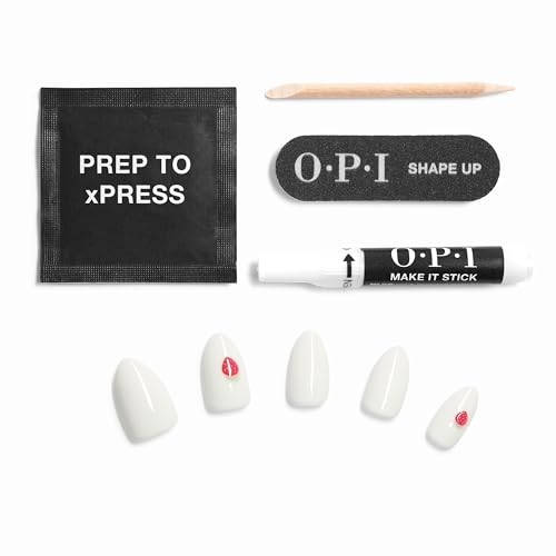 OPI On Point Press On Nails - Funny Strawbunny