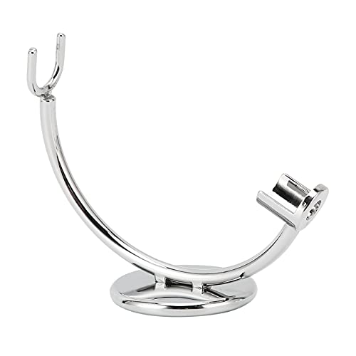 Brrnoo Straight Stand, Stainless Steel Stand, Curved Stainless Steel Stand Base and Polished Steel to Protect & Dry