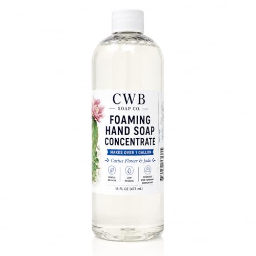 Foaming Hand Soap Concentrate, Cactus Flower & Jade, 16 fl oz