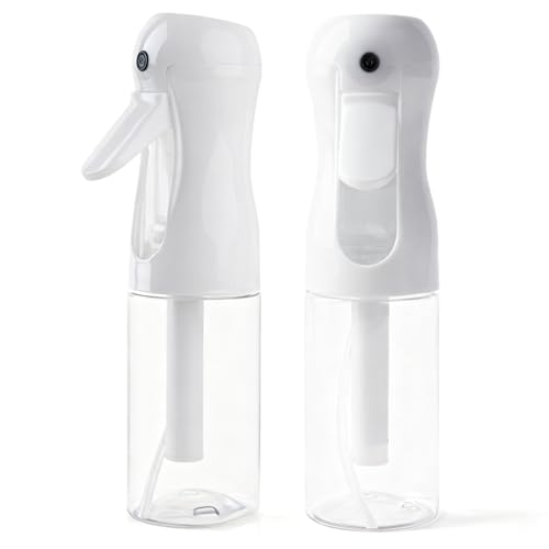 AMOMELA Continuous Spray Bottle 200ml 2-Pack | Hair & Plant Mister