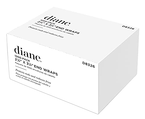 Diane End Wraps for Hair Perms & Salon Treatments 1000 Count