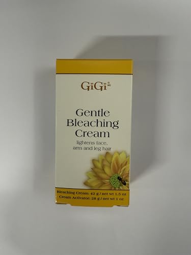 GiGi Gentle Bleaching Cream for Facial & Body Hair, 1 oz