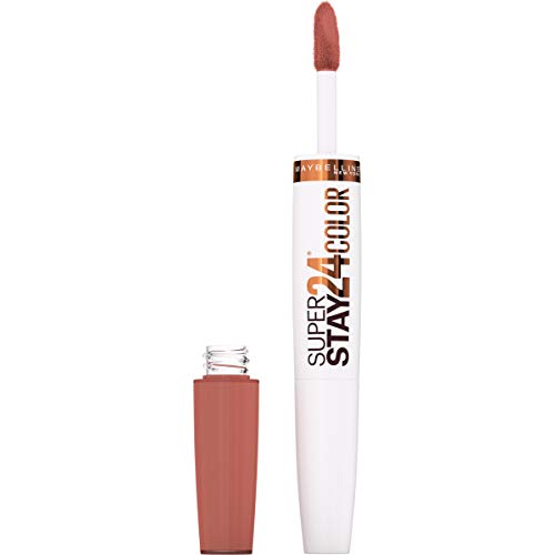 Maybelline SuperStay 24, 2-Step Liquid Lipstick, Coffee Edition, Caramel Crush