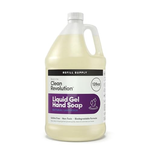 Clean Revolution Liquid Gel Hand Soap Refill 128 oz