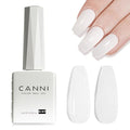 CANNI Jelly Milky White Gel Nail Polish 9ml High Gloss UV LED Soak Off