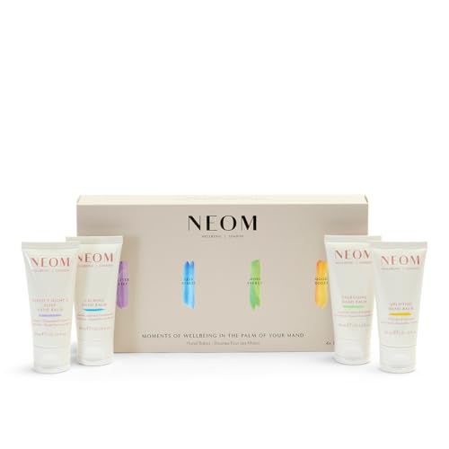 Neom Moments of Wellbeing Luxury Hand Balm Gift Set - 4x30ml