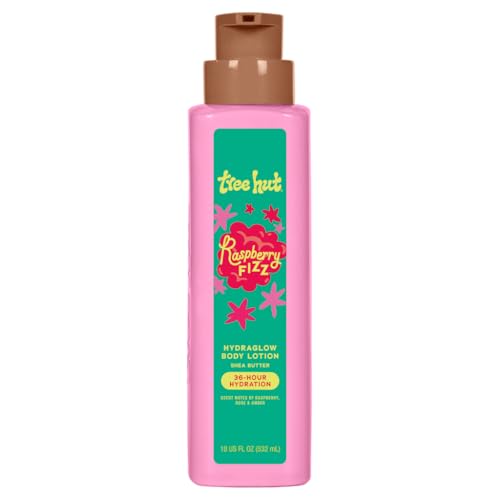 Tree Hut Hydraglow Body Lotion Raspberry Fizz 18oz