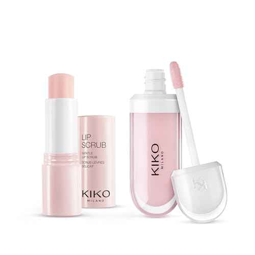 KIKO Milano Perfect Lips Caring Set | 1 Lip Scrub And 1 Lip Cream
