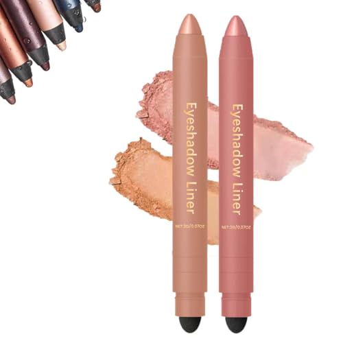 2-in-1 Eyeshadow Stick & Eyeliner Duo, Waterproof