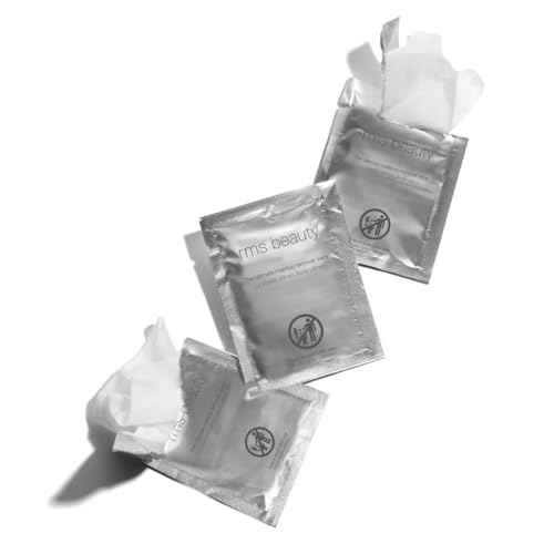 RMS Beauty Makeup Remover Wipes ? Gentle, Hypoallergenic Facial Cleansing Towelettes with Nourishing Ingredients, Effective for All Skin Types, Travel-Friendly, 30 Count Pack