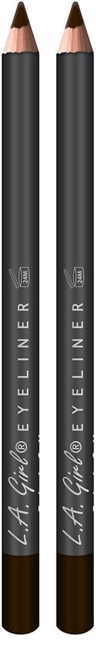L.A. Girl Eyeliner Pencil Espresso GP610 Pack of 2