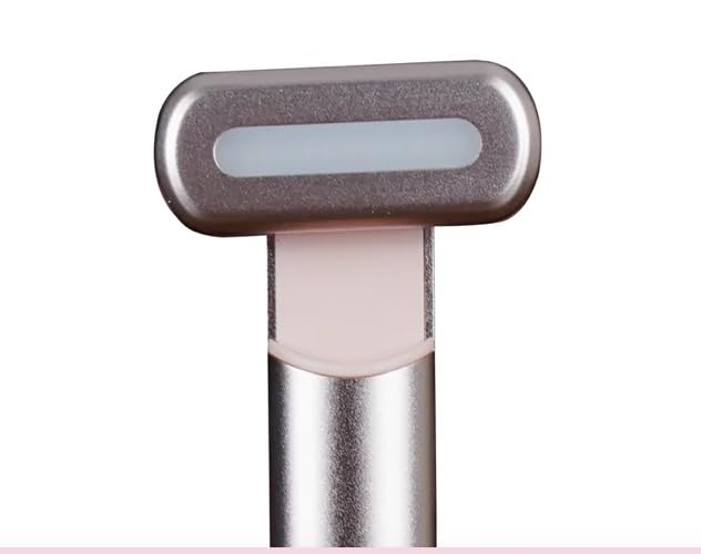 Microcurrent Facial Wand for Dark Circles & Wrinkles - Silver, Rejuvenate Skin