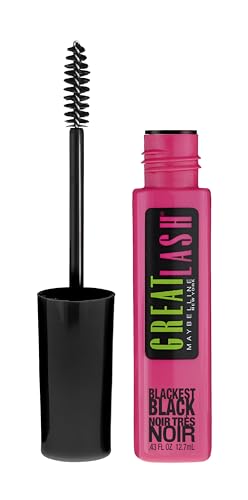 Maybelline Great Lash Washable Mascara - Blackest Black, Volumizing