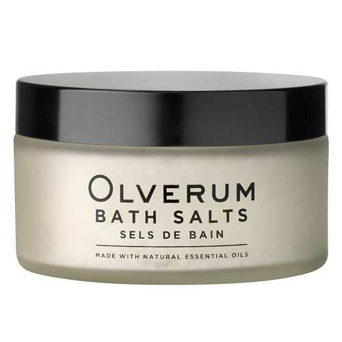 OLVERUM - Natural Bath Salts | Clean Beauty Mineral Soak With Dead Sea Salt, Vegan, Cruelty-Free (7.1 oz)