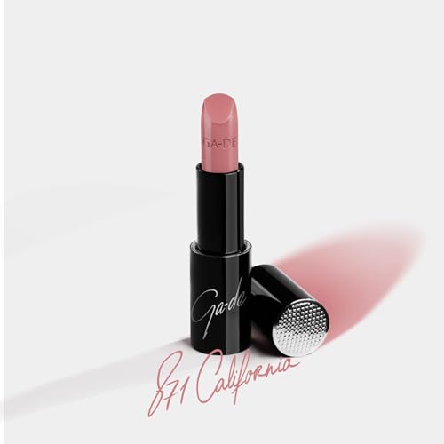 GA-DE Selfie Full Color Lipstick, 871 - Long Lasting High Pigment Lipstick with Argan Oil - Creamy Radiant Shine and Hydrating Benefits - 0.14 oz