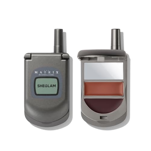 SHEGLAM The Matrix Going Digital Two-Tone Blush Lightweight Buildable Soft Blush for Cheek