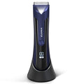 VINATO Electric Body Hair Trimmer - Manscape Ball Trimmer, Groin Hair Trimmer for Men, Waterproof Ball Shaver, USB Recharge Dock Replaceable Ceramic Blade, Male Hygiene Razor, 90 Mins Battery Life