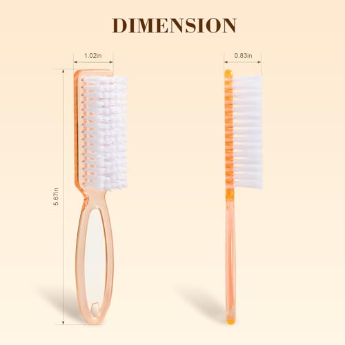 Heavy-Duty Nail Brush Set - 4 Pack Fingernail & Foot Scrubber