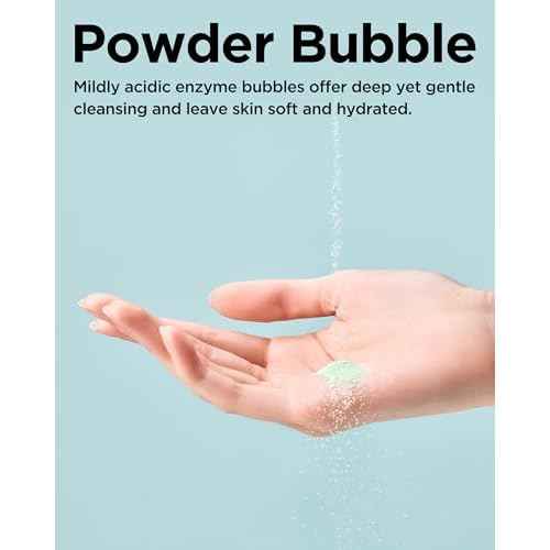 TOCOBO Cica Calming Powder Wash ? Korean Enzyme Face Cleanser with Cica, Tea Tree & Papain ? Hypoallergenic Low pH Powder Cleanser for Sensitive Skin, Pore Purifying & Exfoliating,. 1.69 oz.