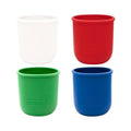 Regular Mouth Pint 16oz Silicone Sleeves/Jackets for Protecting Ball, Kerr, Canning Jars by Mason Jar Lifestyle (4, Americana Multicolor)