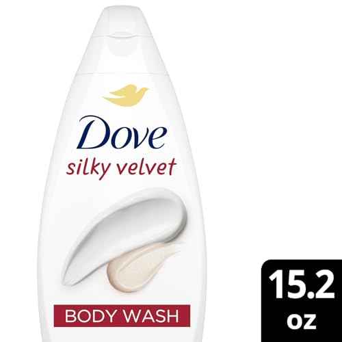 Dove Body Wash, Silky Velvet 2-Pack ? Luxurious Moisturizing Cleanser for Smooth, Soft Skin, 15.22 Oz Ea