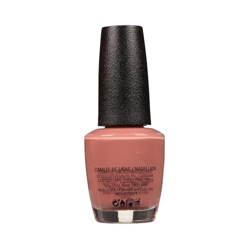 OPI Barefoot in Barcelona Nail Lacquer - Nude & Brown Shades, Long-Lasting Polish