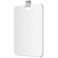 7x9" Acrylic Shower Mirror with 3M Adhesive Hook