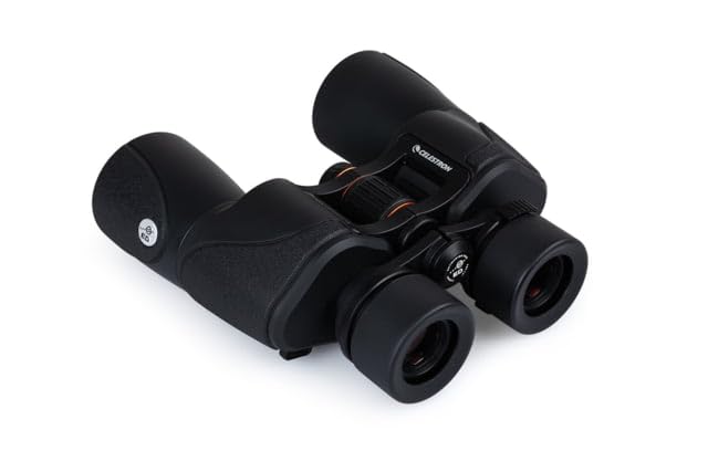 Celestron – SkyMaster Pro ED 7x50 Binocular – Astronomy Binocular with ED Glass – Large Aperture for Long Distance Viewing – Fully Multi-coated XLT Coating – Tripod Adapter and Carrying Case Included