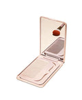 YOFAN Compact Travel Makeup Mirror with Detachable Comb - Foldable Pocket Mirror