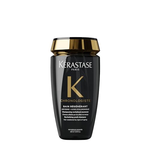 K?RASTASE Chronologiste Bain R?g?n?rant Shampoo - Revitalizing Shampoo For Weakened Hair, Anti-Aging, Hydrating & Smoothing, Infused with Hyaluronic Acid & Abyssine, For All Hair Types