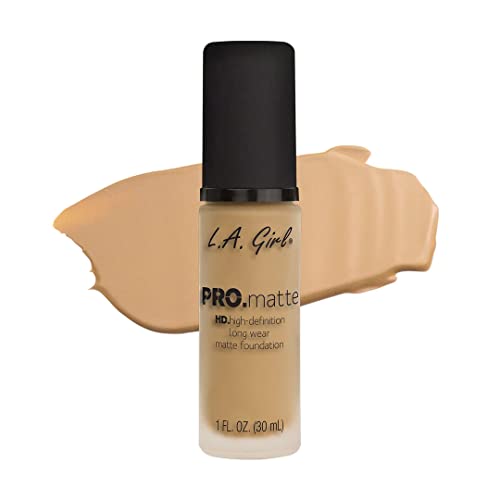 L.A. Girl Pro Matte Foundation - Beige, Medium Coverage