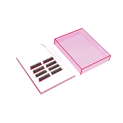 Eyelash Extension Pallet with Dustproof Cover - Acrylic Lash Tile Holder