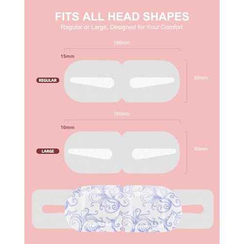 Steam Eye Masks Disposable Lavender 24 Pack, 45+ Min Self Heating Eye Mask for Dry Eyes Dark Circles Puffy for Sleep Travel Office, Warming Rest Eye Mask Best Gifts for Women and Loved Ones