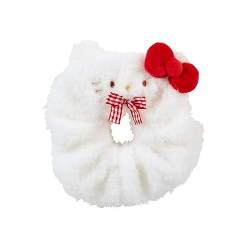 Sanrio 225487 Hello Kitty Face Scrunchie Hair Rubber