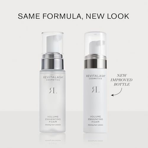 RevitaLash Volume Enhancing Hair Foam Solution 1.9 Fl Oz - Cruelty-Free, Physician Developed, Thinning Hair Treatment