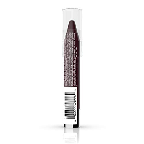 Neutrogena MoistureSmooth Color Stick for Lips, Moisturizing and Conditioning Lipstick with a Balm-Like Formula, Nourishing Shea Butter and Fruit Extracts, 180 Deep Plum, .011 oz (Pack of 2)