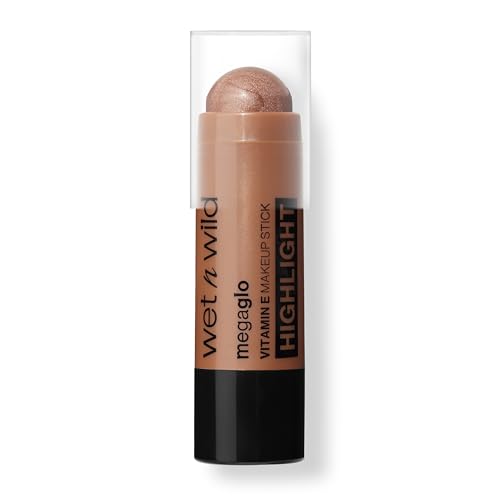 wet n wild Mega Glo Vitamin E Makeup Stick, Buildable & Blendable Color, Versatile Use, Cruelty-Free & Vegan - Desert Sands