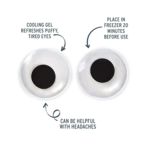 Chill Out Gel Eye Mask - Reusable Cold Compress Pads