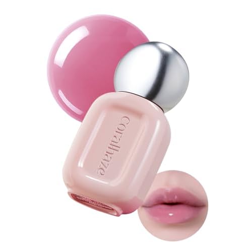 Dew Drop Tint #204 Rare 4.5g, Glossy, Lightweight Lip Stain, Glass-Like, High Shine, Moisturizing Lip Oil, Long Lasting Color, Hydrating Gloss, Dewy Finish, Korean Beauty Makeup
