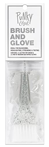 Punky Hair Color Brush & Glove Kit - 3 Pack